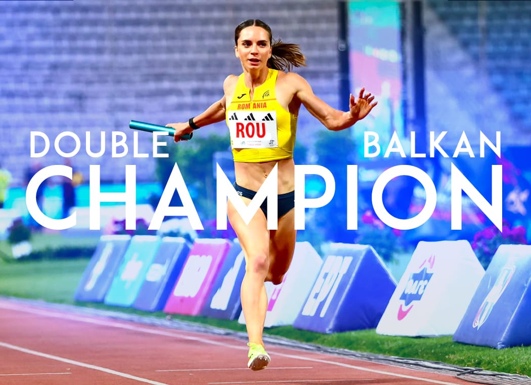 Andrea Miklós, dublă campioană balcanică la Volos.